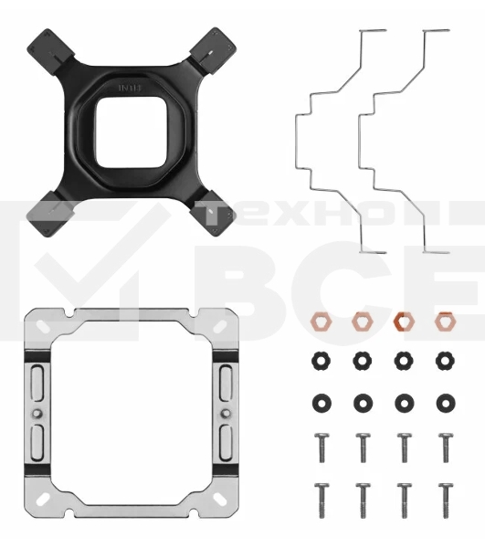 Кулер для процессора DEEPCOOL AG400 DIGITAL WH белый, 120 мм, алюминий/медь, 2100 об/мин, 31.6 дБ, 4 pin, 220 Вт, 152.7 мм