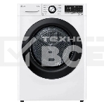 Сушильная машина LG DC90V3V6W белый, 9 кг, сушка - тепловой насос, программ - 14, 60 x 85 x 66 см, фото 1