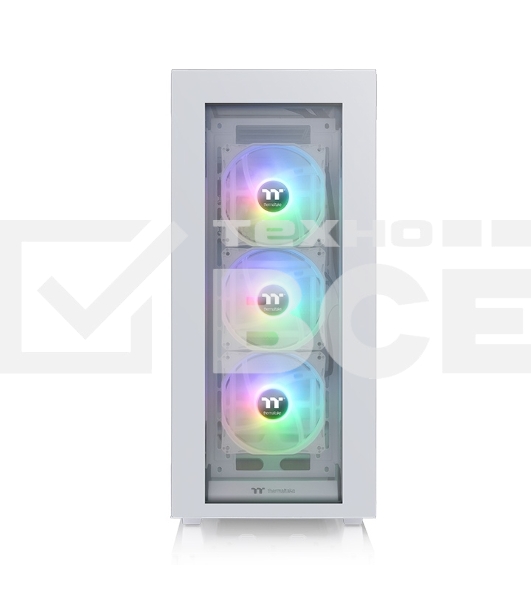 Компьютерный корпус Thermaltake Divider 500 TG Snow ARGB CA-1T4-00M6WN-01 White/Win/SPCC/Tempered Glass*4/120mm ARGB Fan*3/120mm Standard Fan*1 (527897)