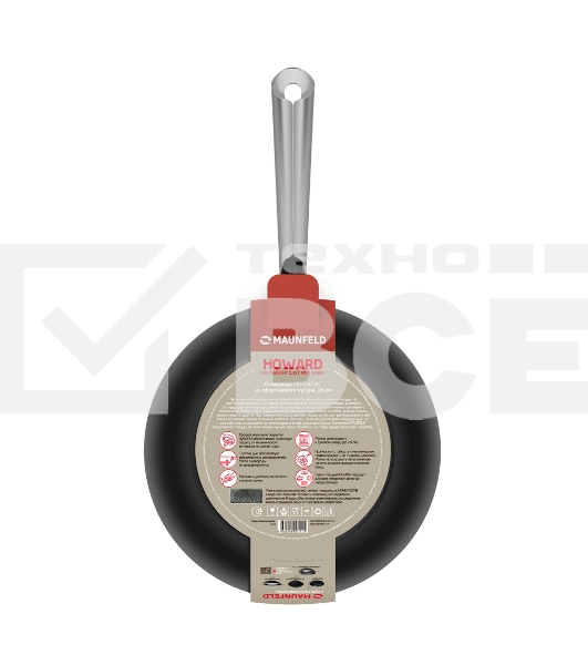 Сковорода Maunfeld HOWARD MFP28LC15 из облегченного чугуна, 28 см