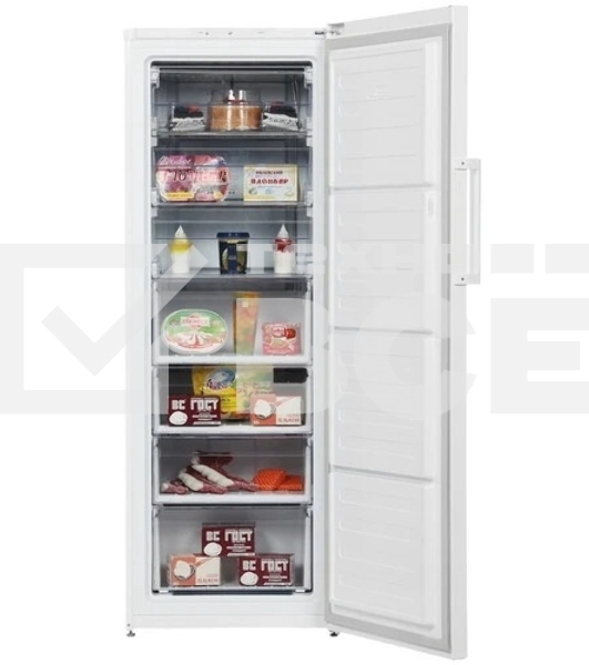 Морозильный шкаф Beko FSKDN6266T21W, белый, 240л, 7 ящиков