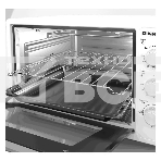 Мини-печь KRAFT KN-MO 3900 FW белый, фото2