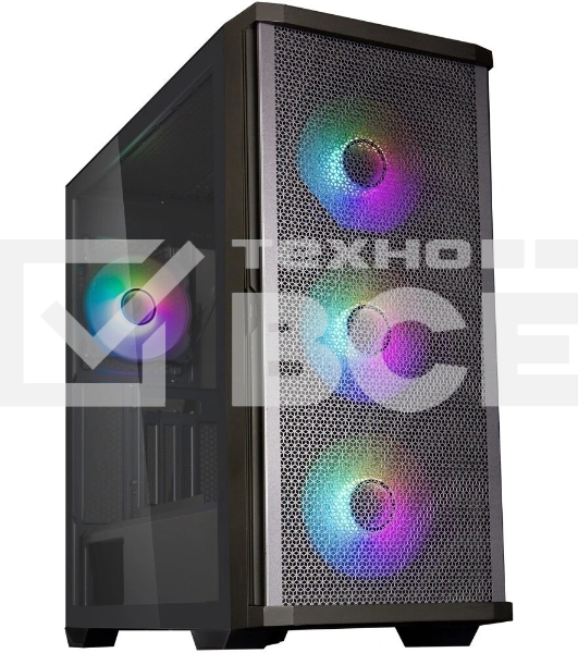 Компьютерный корпус ZALMAN Z10 DUO, ATX, BLACK, WINDOW, 2x3.5