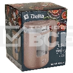 Чайник электрический Delta DL-1112 бежевый, фото2