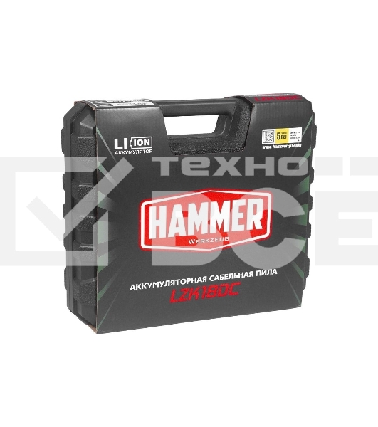 Аккумуляторная сабельная пила Haммer LZK18DC