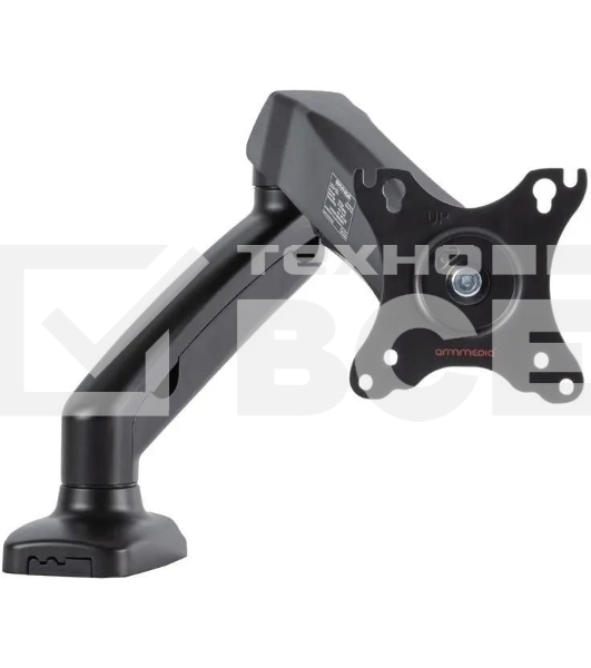 Кронштейн для мониторов Arm Media LCD-T21 черный 15'-32' макс.7кг настольный поворот и наклон верт.перемещ.