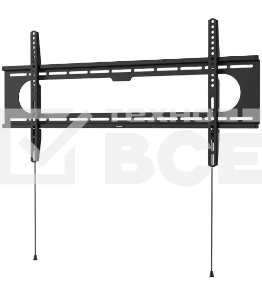 Кронштейн для телевизора Hama 00220842 черный 37'-90' макс.100кг настенный фиксированный