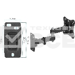 Кронштейн для телевизора Kromax CORBEL-3 черный, 10'-32' макс. 25 кг, настенный, поворот и наклон, фото5