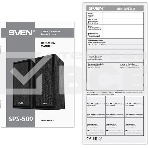 Акустическая система SVEN SPS-509 2.0 (2x3W, USB+БП) дерево, черный, фото4