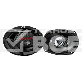 Колонки автомобильные JVC CS-DR6950H 550Вт 86дБ 4Ом 15x23см (6x9дюйм) (ком.:2кол.) коаксиальные четырехполосные