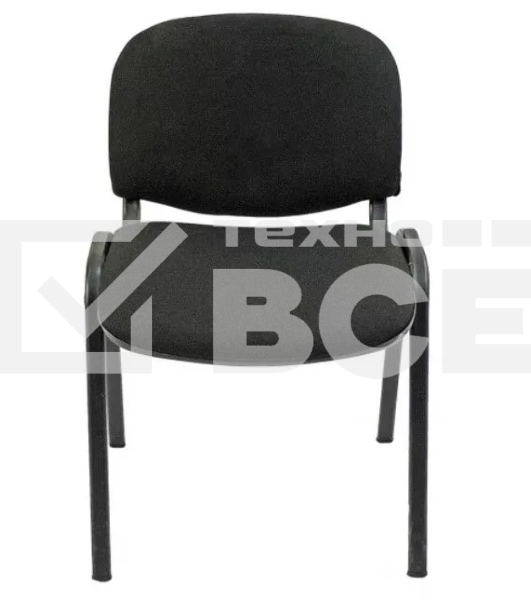 Стул OLSS ИЗО В-14 черный, рама черная