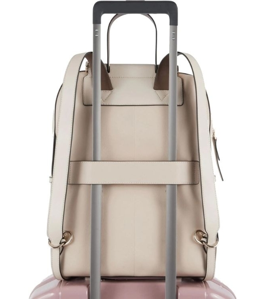 Рюкзак женский Piquadro Circle CA4576W92/BECU бежевый/кофейный кожа