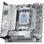 Материнская плата MSI MPG X870I EDGE TI EVO WIFI, AM5, AMD X870, 2xDDR5 (до 128 ГБ), 2xSATA, 3xM.2 (1xPCIe 5.0, 2xPCIe 4.0), 1xPCIe 5.0 x16, 1xHDMI, 1x5Gb LAN, Wi-Fi 7, Bluetooth 5.4, 2xUSB-C 40Gbps (USB4), 1xUSB-C 10Gbps, 5xUSB-A 10Gbps, 3x3.5 мм + S/PDIF оптический, 7.1, белый/серебристый, Mini-ITX, фото4