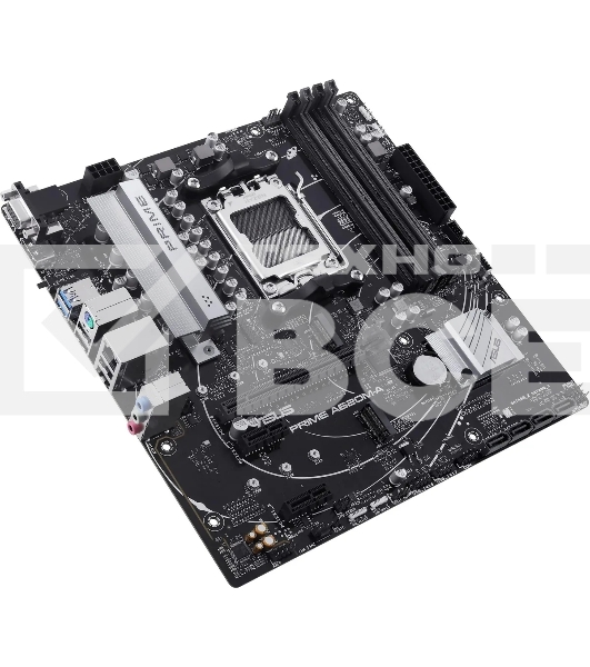 Материнская плата ASUS PRIME A620M-A-CSM, AM5, AMD A620, 2xDDR5, 4xSATA, 2xM.2, 1xPCI-E 4.0 x16, 1xHDMI, 1xDP, 1xVGA, 1x 1Gb LAN, 2xUSB-A 3.2 Gen 1, 4xUSB-A 2.0, 3x3.5 мм, 7.1, Micro-ATX