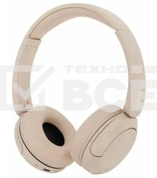 Гарнитура SONY WH-CH520CZ BEIGE Bluetooth