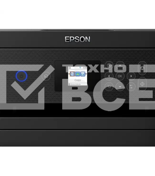 МФУ струйный Epson EcoTank L4260 (C11CJ63415), A4, цветной, печ. до 33 стр/мин. (ч/б) до 15 стр/мин. (цвет), 1440 x 5760 dpi (печать) 1200x2400dpi (скан.), USB, Wi-Fi