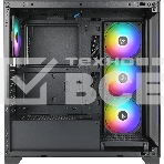 Компьютерный корпус Azza Neptune черный без БП ATX 5x120mm 2x140mm 2xUSB2.0 1xUSB3.0 audio bott PSU, фото3