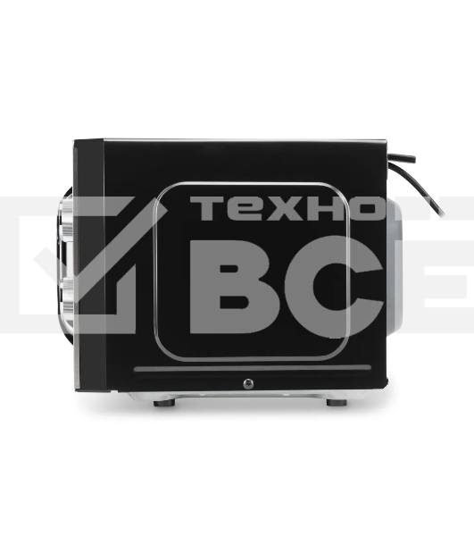 Микроволновая печь Hyundai HYM-M2013 нержавеющая сталь/черный, 20 л, 700 Вт, переключатели - электронный поворотный механизм