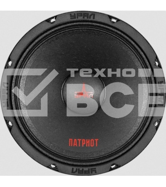 Колонки автомобильные Ural ПАТРИОТ АС-ПТ165.2, (без решетки), 300Вт, 98.5дБ, 4Ом, 16.5см, (6 1/2дюйм), 2шт, широкополосные, однополосные