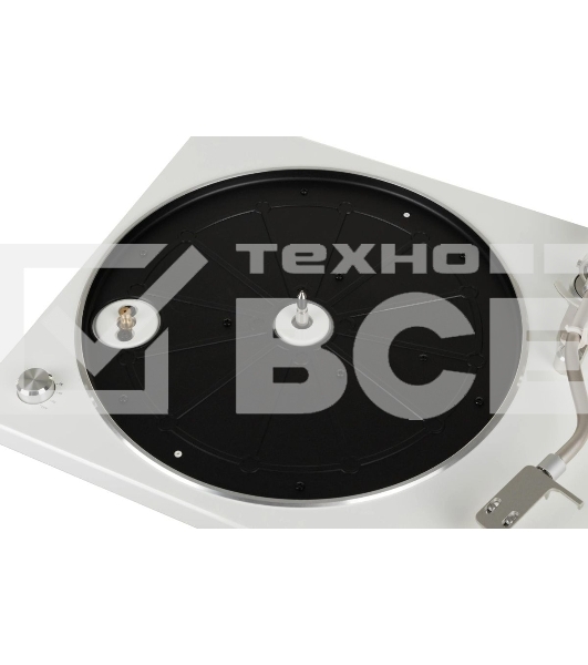 Проигрыватель винила Denon DP-400F, частично автоматический, белый