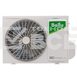 Блок наружный сплит-системы Ballu BSPI/out-10HN8/BL/EU инвертор, 10000 BTU, 27 м², охлаждение, обогрев, осушение