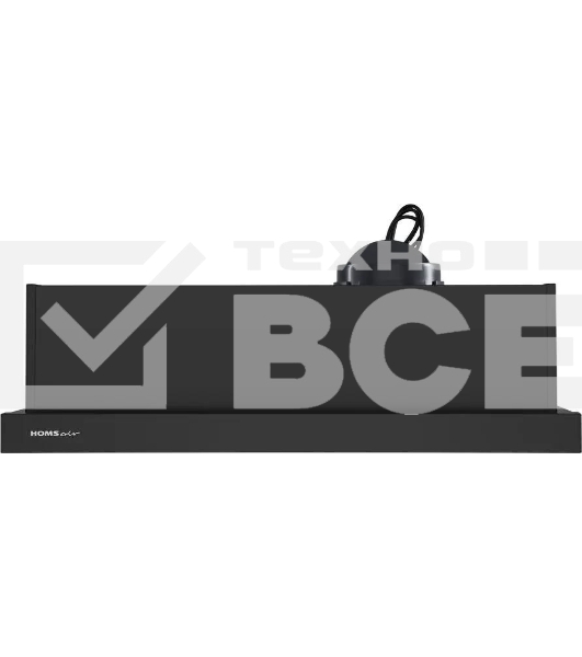Вытяжка HOMSair FLAT 60 черный