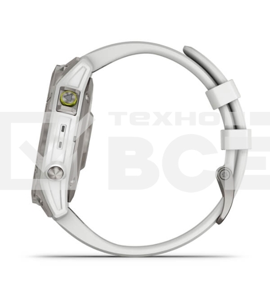 Смарт-часы Garmin Epix (Gen 2) Sapphire титановый белый 47мм