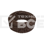 Провод ретро Bironi B1-424-72-150 2х1.5 матовый коричневый (уп. 150 м)., фото 1