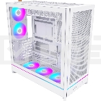 Компьютерный корпус Montech HS01 PRO белый без БП ATX 5x120мм 2xUSB 3.0 1xUSB3.1 audio, фото 1