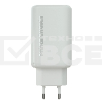 Сетевое зарядное  устройство MORE CHOICE NC79a 1USB+2Type-C 3.0A PD 65W быстрая зарядка для Type-C 2м белый, фото4