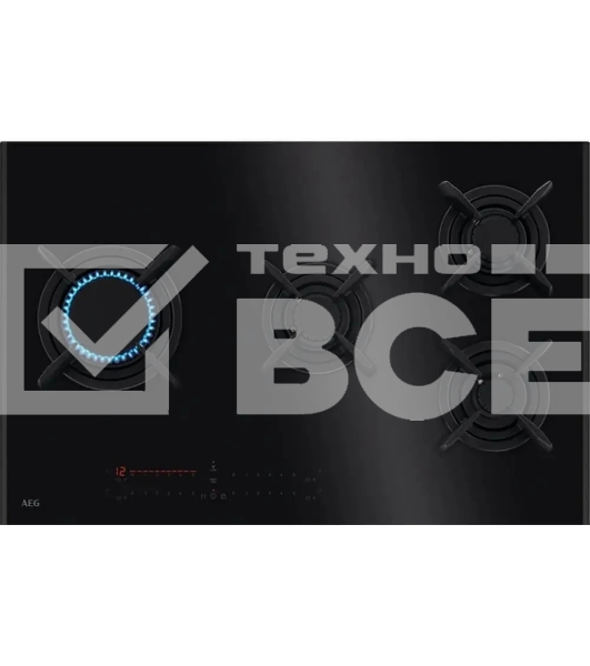 Газовая варочная поверхность AEG HVB8453IB черный