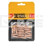 Токосъемный наконечник под проволоку Denzel 1,2 мм, М6х28, E-CU, 20 шт для MIG горелки тип 24, фото 1