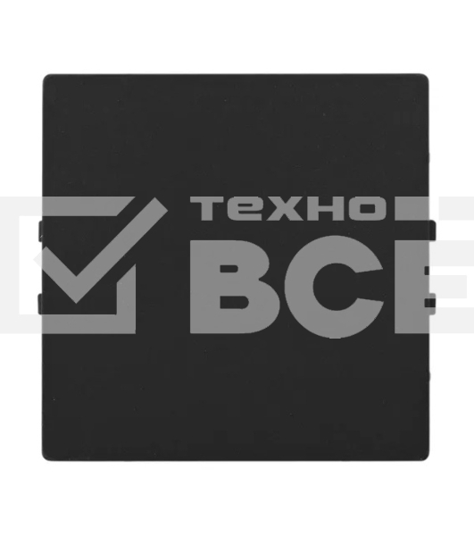 Заглушка Эпика черный EKF UP1-ECB