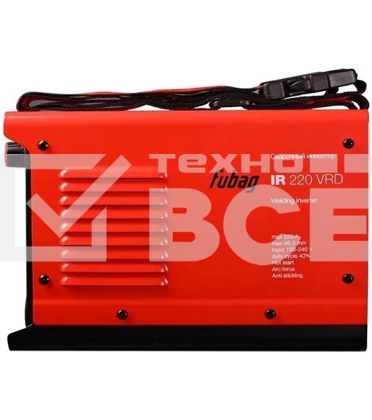 Сварочный аппарат Fubag Ir 220 Vrd инвертор ММА 11.7кВт