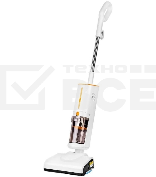 Пылесос паровой Kitfort КТ-5157-2 1000Вт белый/оранжевый