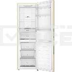 Холодильник Haier CEF536CCG бежевый двухкамерный 240/105 л морозилка снизу, No Frost, фото3