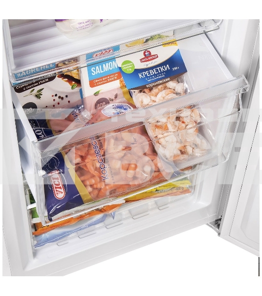 Морозильная камера Maunfeld MFFR170W, белый, 206л, 6 ящиков, 2 полки