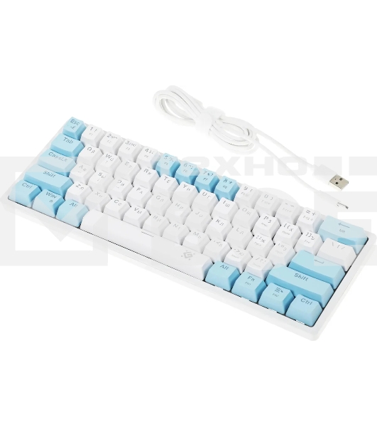 Клавиатура Defender Amox GK-585 проводная, USB Type-A, белый