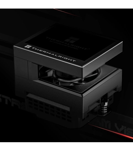 Система водяного охлаждения Thermalright Stream Vision 360 Soc-AM5/AM4/1200/1700/1851 черный 4-pin 28.1dB Al LCD Ret (S-VISION-360-BL)