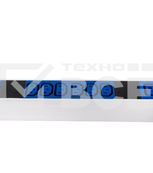 Блок силовых розеток Rem Rem-32, IEC 60320 С13 х 36, IEC 60320 С19 х 6, вход IEC 309, шнур 3 м, 1 863мм, однофазный 32А, автомат + индикатор, серый, 2
