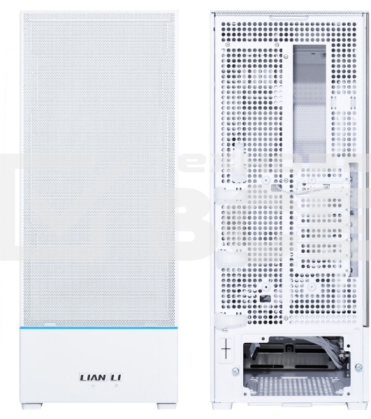 Корпус Lian Li SUP01W / White / 3 x 120mm PWM Fan / PCIe4.0 Riser Cable / Mid-Tower, TG / G99.SUP01W.R0