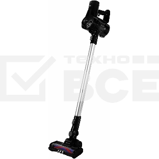 Пылесос Vitek Starlight VT-8143 черный/серебристый, питание от аккумулятора, 35 Вт, уборка сухая, пылесборник 0.6 л, работа от АКБ max 30 мин