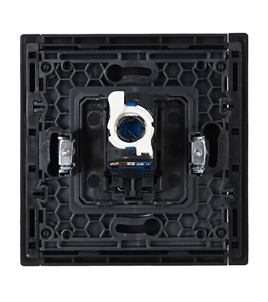 Розетка компьютерная RJ45 кат.6 IEK FORTE&PIANO FP131 черный