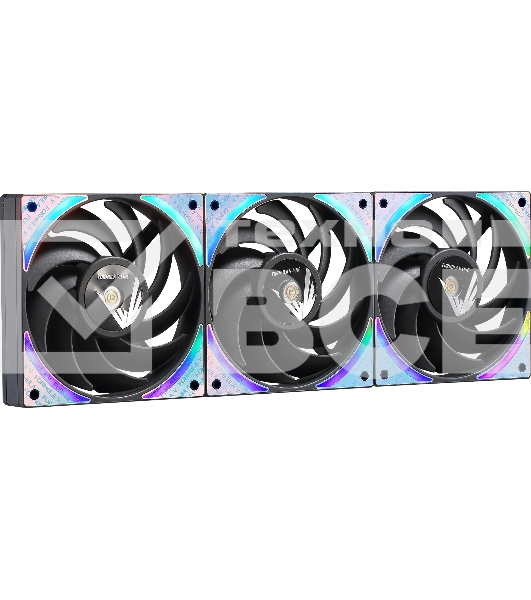 Вентилятор для корпуса Aerocool / Formula Air Bridge Plus BK ARGB черный, 120 мм, 1300 об/мин, 27.2 дБ, 4 pin