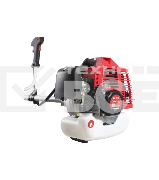 Триммер бензиновый MAXCUT MC 158 (1+1) 25100010 Объем дв 54.7 см?; Мощн дв 3.2 л.с.; Диам ножа: 25.5 см; Диам лески: 2.0-2.4 мм; Захват: 42 см Объем бака: 1,2 л; Вес: 7.3 кг;
