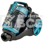 Пылесос DELTA DL-0852 черный/бирюзовый, 350/2200 Вт, уборка сухая, пылесборник контейнер, 4 л, фото10