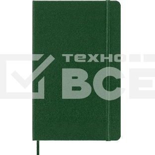 Блокнот Moleskine CLASSIC QP061K15 Large 130х210мм, 240 страниц, клетка, твердая обложка, зеленый