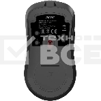 Мышь беспроводная/проводная Acer OMR401 черный, 12000 dpi, радиоканал, Bluetooth, USB, кнопки - 5, фото4