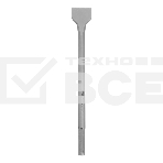 Зубило Denzel плоское, широкое, 25 х 50 х 360 мм, 40Cr, SDS MAX, фото4