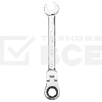 Набор комбинированных шарнирных ключей с трещоткой 8 шт Deli DL140208T Спецификация: 8,10,12,13,14,15,17,19мм. Сталь 40 Cr. Трещетка 50BV30 72Т., фото4